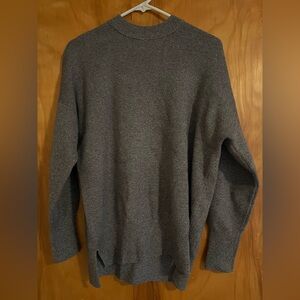 Abercrombie & Fitch Charcoal Crewneck Sweater